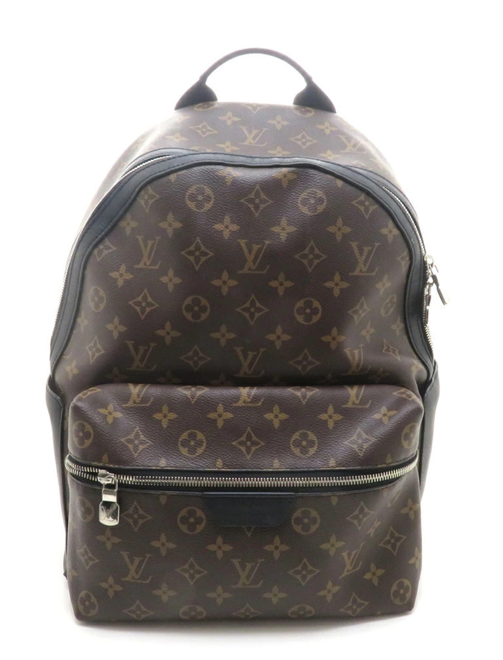 LOUIS VUITTON Discovery Backpack Monogram Macassar Brown Daypack Canvas Brown